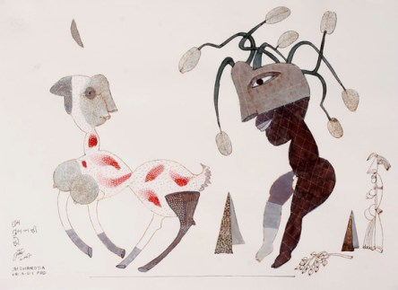 Jai Zharotia's pen & ink drawings