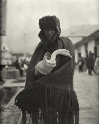 "Man Clutching Goose" (2006) Silver gelatin print, several sizes © Courtesy of M97 Gallery | Shanghai