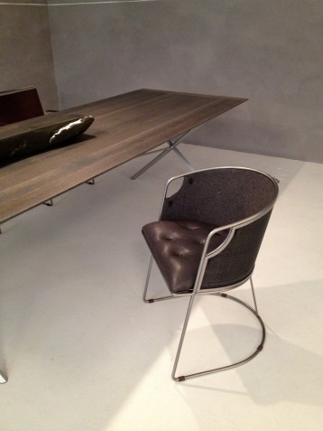 East Bay Chair & Oxidized Oak Table by Jim Zivic
