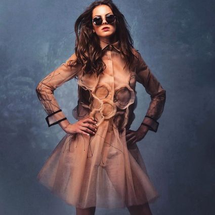 Instagram media alessandra.richter - #milanomodagraduate #imwarriorshow #marangonischool #fashion #alessandrarichter