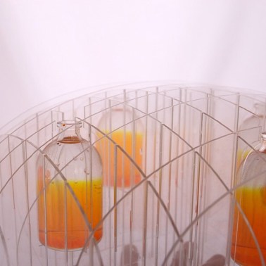 Interlocking vase #interior #origami #acrylic vase #minimalist #contemporary design