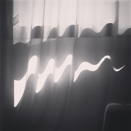 Sunlight from the window