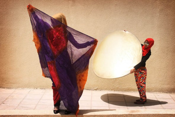 Amman, Jordan. Hiba (17) lives close to the Save the Children Center in Amman. She had to leave school 6 years ago, when her parents separated.After her parents reunited, they seemed to forget that Hiba had to return to school. Each morning, when her sisters went to school and Hiba stayed behind at home, crying.According to her mother, her place in life is in the kitchen. Hiba:“I dream of being a supermodel. I want everybody to recognize me as the gorgeous model with beautiful clothes. I want to be seen in the spotlight instead of being hidden in the shade.” Hiba arrives with her best friend Doa (17). She hasn't been to school for 6 years.After the separation of her parents, she stayed home with her mother.When her parents reunited after 6 months, her sisters returned to school. Hiba had to stay at home and take care of the house. Hiba says:“It seems they totally forgot that I was there.That I also had the right to go to school. Every day I would secretly cry when my sisters left for school. I tried to stay strong in front of my parents, but I felt so left out. I asked my parents several times to let me go to school as well.They refused.According to my mother, my place in life would be the kitchen. She said I was dumb and it would be a waste to try to educate me.” When Hiba decides to battle her parents and go to the SCC, her parents didn't care. Hiba:“they really don't care what I do. My mother takes pride in my sisters, but ignores me”. She wants to ﬁnish high school and go to law school. My teachers say I have a bright future, so I want to become a lawyer. I want to stand up for women's rights. In my heart I dream of being a supermodel, but I know that will never happen. So I keep my dream and I'll become a lawyer in real life. Her friend Doa has a similar story. She came from West Bank ten years ago with her mother after a family dispute. She has no siblings and her mother tried her best to earn a living for her daughter and herself. She worked