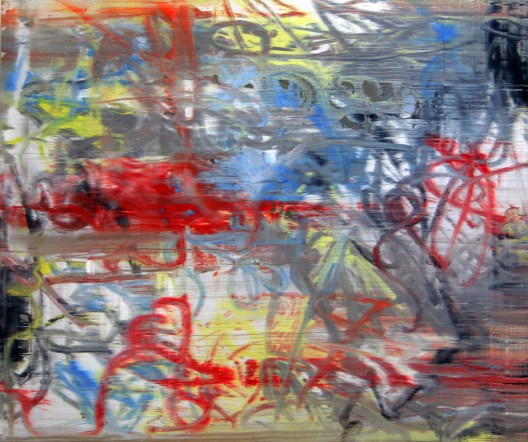 Red, yellow, blue, orange