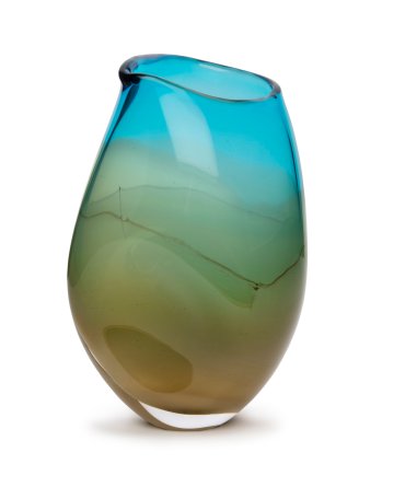 Turquoise Ochre Seascape